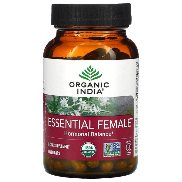 Organic India Essential Female Hormonal Balance 90Veg Capsules