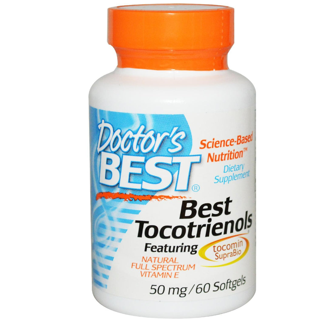 Doctor's Best Tocotrienols 50mg 60 Softgels - Dietary Supplement