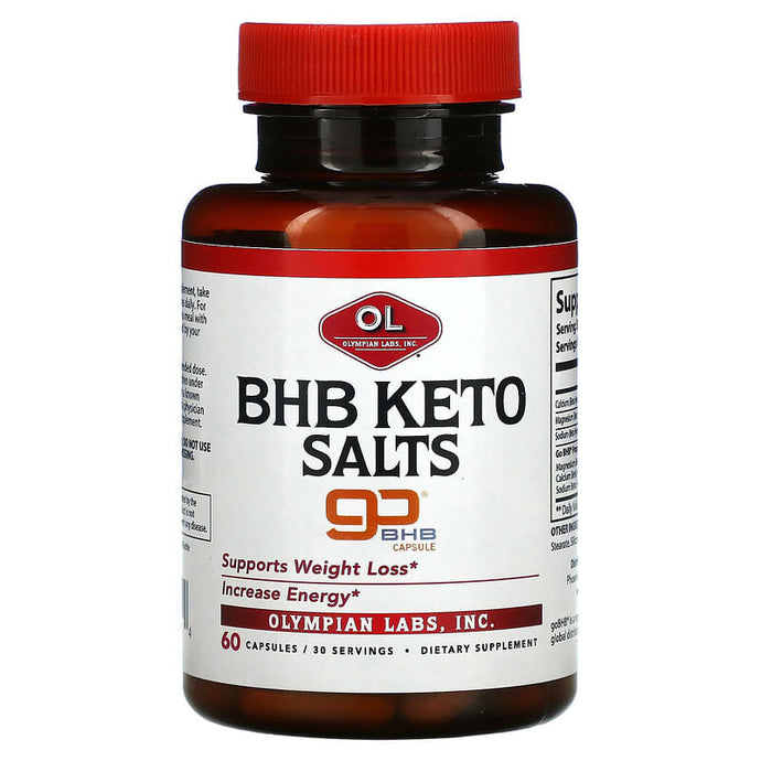 Olympian Labs Inc., BHB Keto Salts, 60 Capsules