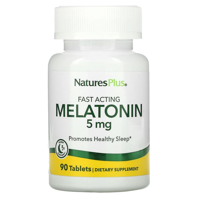 NaturesPlus, Melatonin, 5 mg, 90 Tablets