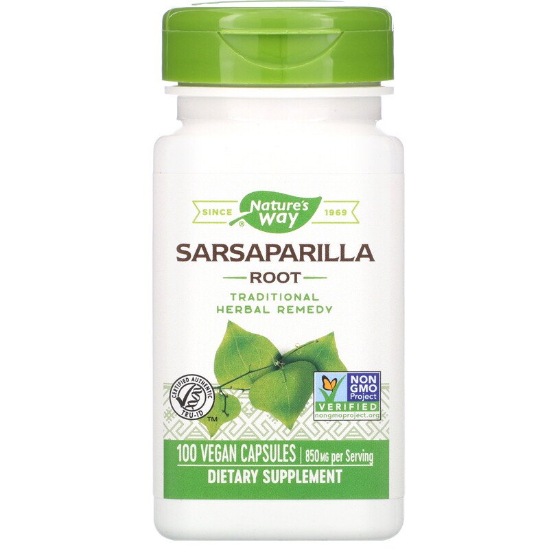 Sarsaparilla Root, 425 mg, 100 Vegan Capsules