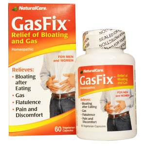 Natural Care, GasFix, 60 Capsules