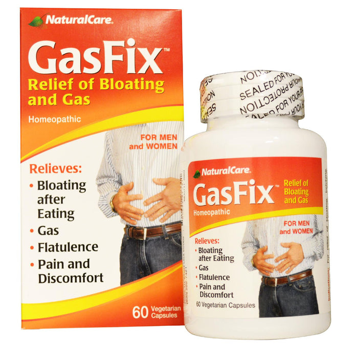 Natural Care, GasFix, 60 Capsules