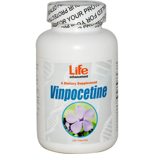 Life Enhancement Vinpocetine 10mg 120 Capsules - Dietary Supplement