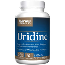Load image into Gallery viewer, Jarrow Formulas, Uridine, 250mg, 60 Capsules