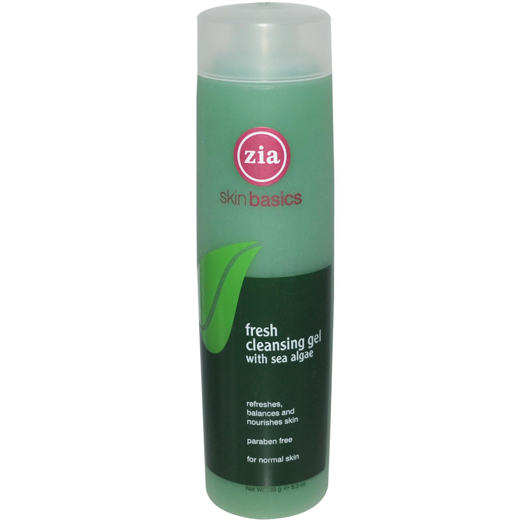 Zia Natural Skincare Fresh Cleansing Gel with Sea Algae (235gm)