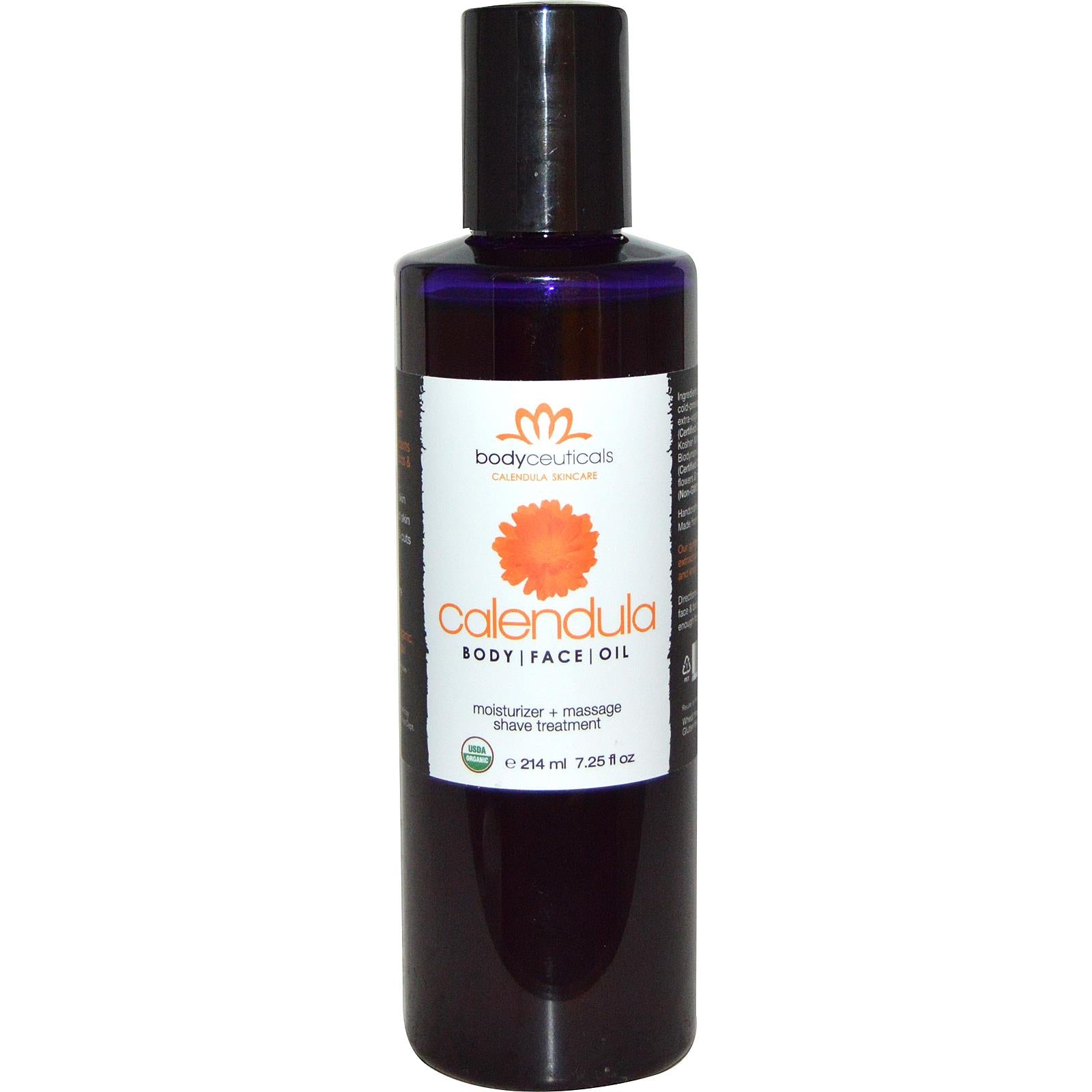 Bodyceuticals Calendula Skincare, Body & Face Oil (214ml)