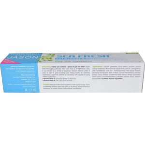 Jason Natural Sea Fresh Anti-plague & Strengthing toothpaste Deep Sea Spearmint (170g)