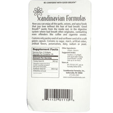 Load image into Gallery viewer, Scandinavian Formula Good Breath 60 Softgels