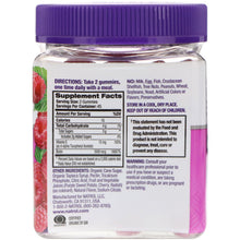 Load image into Gallery viewer, Natrol Gummies Hair Skin &amp; Nails Raspberry 90 Count