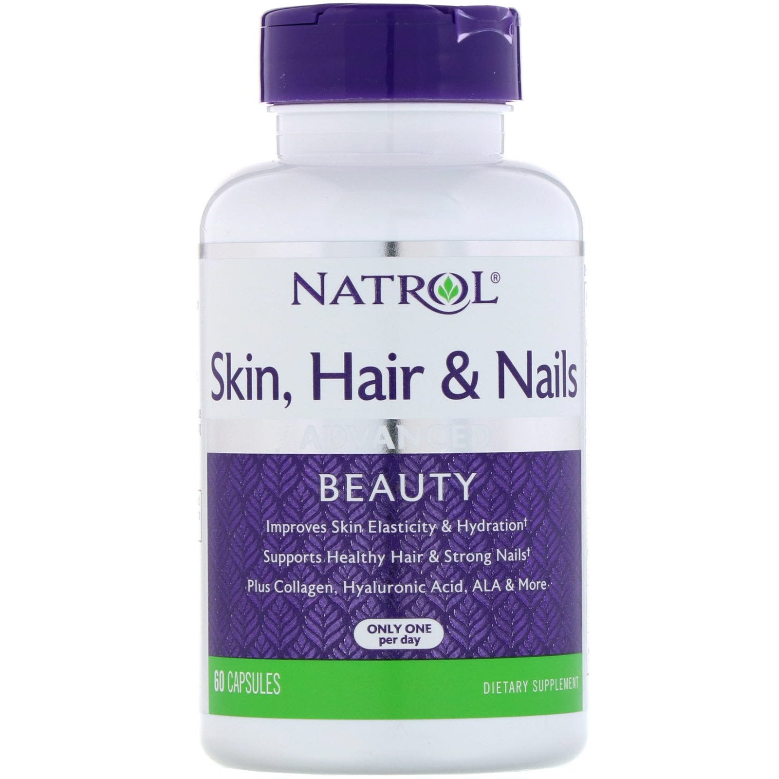 Natrol Skin Hair & Nails Advanced Beauty 60 Capsules