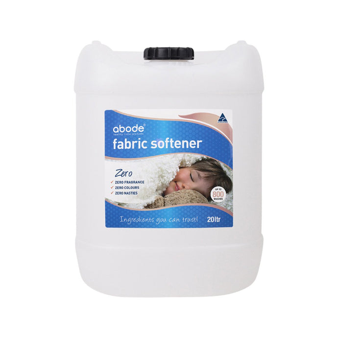 Abode Fabric Softener (Front & Top Loader) Zero 20L Drum With Tap