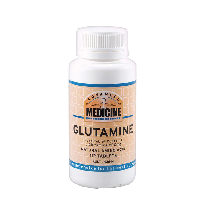 Advanced Medicine Glutamine 800Mg 112 Tablets