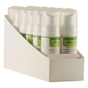 After Touch Natural Hand Sanitising Foam 50ml X 12 Pack