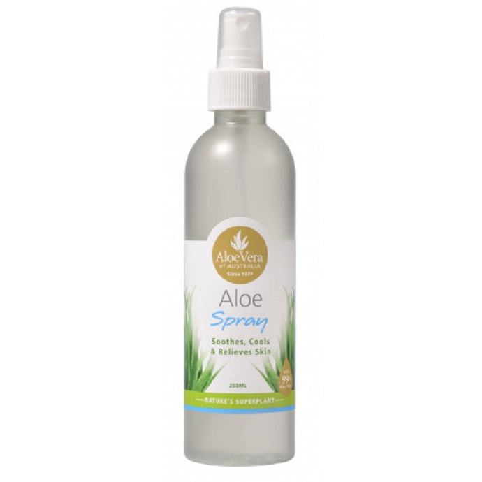 Aloe Vera Spray Gel 99% w/Pump 250ml