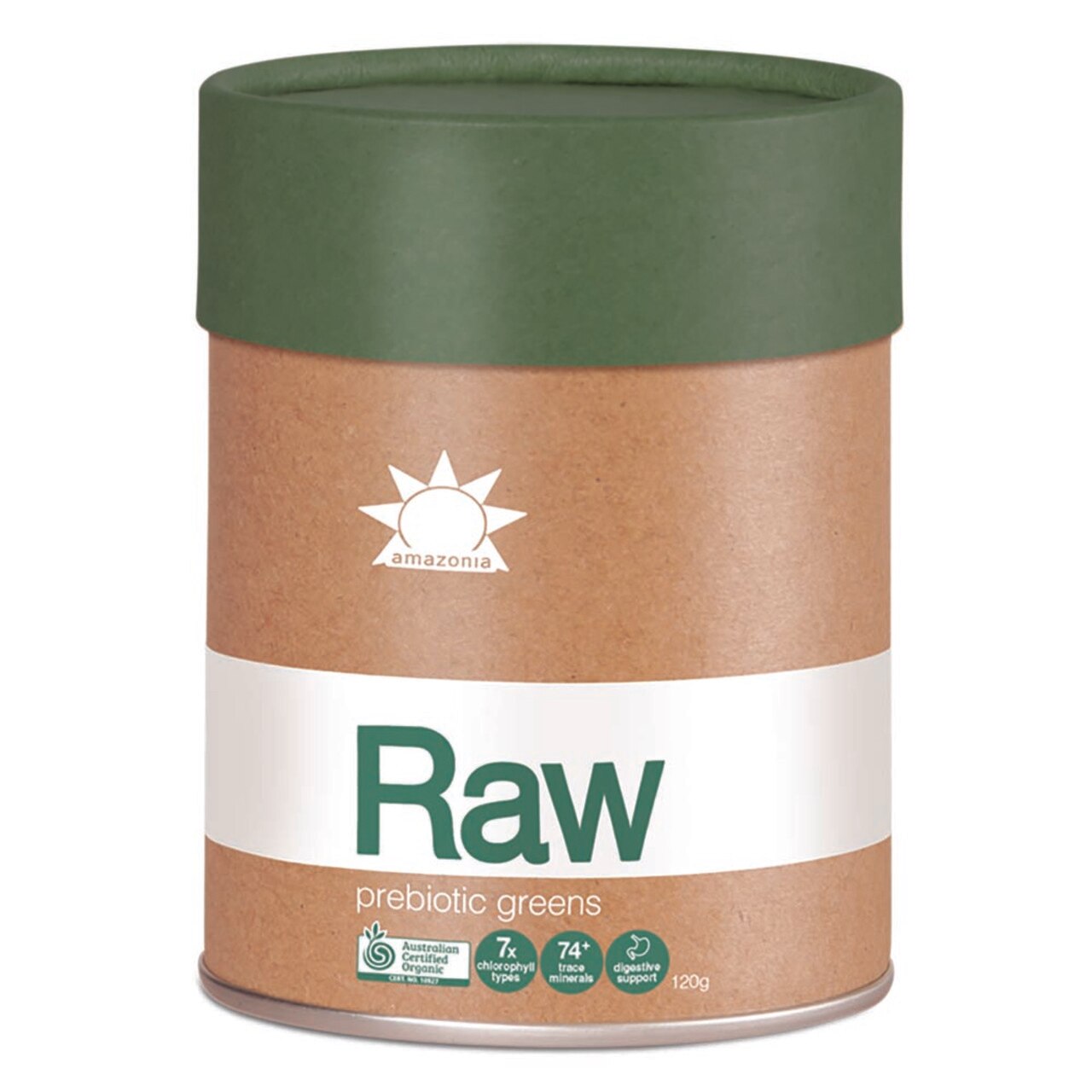 Amazonia Raw Prebiotic Greens - 120g