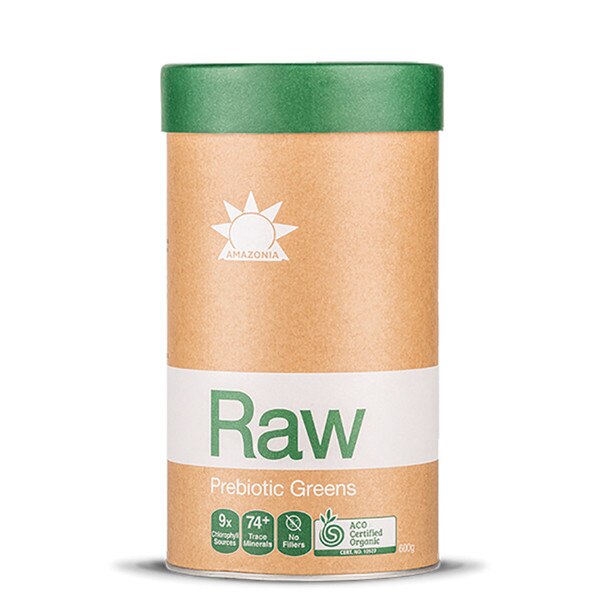 Amazonia Raw Prebiotic Greens 600g