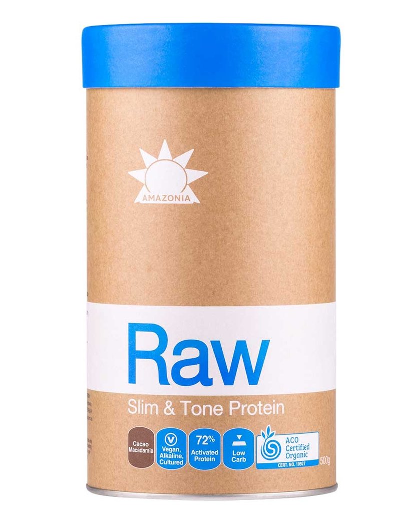 Amazonia Raw Protein Cacao & Macadamia 500g