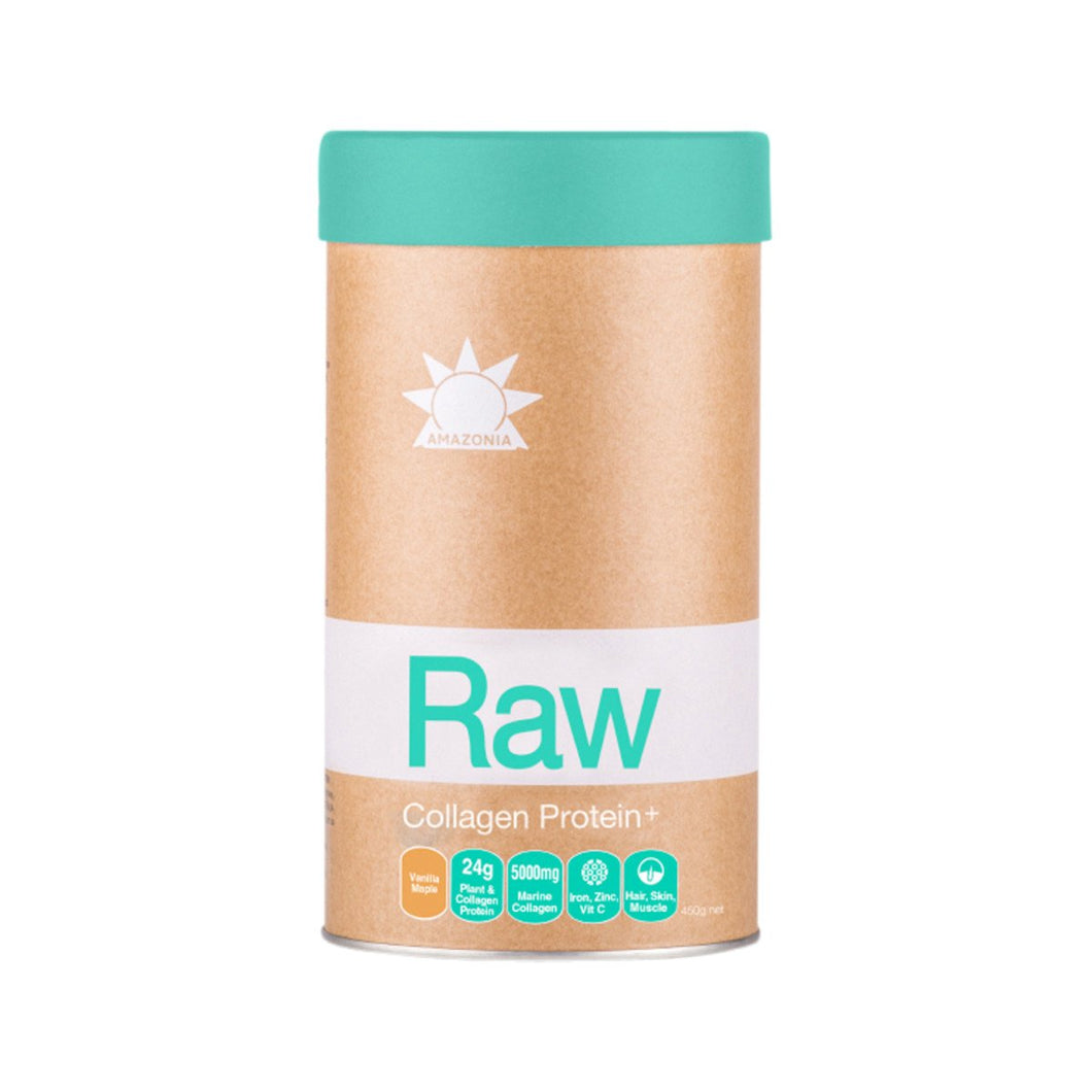 Amazonia Raw Protein Collagen+ Maple Vanilla 450g