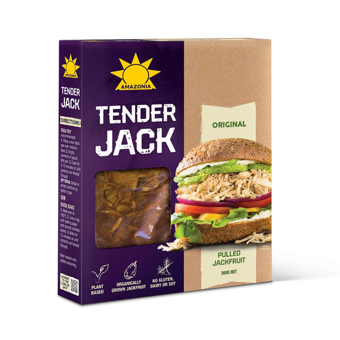 Amazonia Tender Jack (Pulled Jackfruit) Original 300g