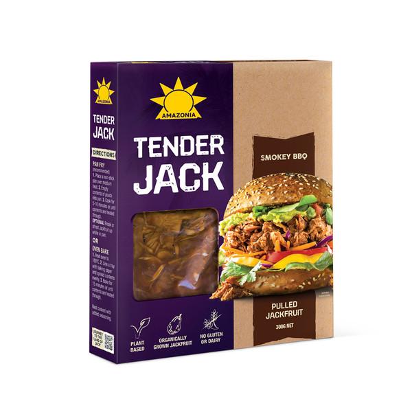 Amazonia Tender Jack (Pulled Jackfruit) Smokey Bbq 300g
