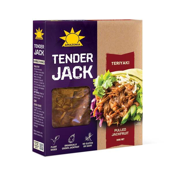 Amazonia Tender Jack (Pulled Jackfruit) Teryiaki 300g