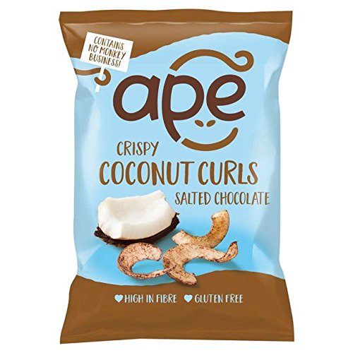 Ape Snacks Coconut Curls Salted Chocolate 20g