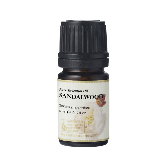 Ausganica 100% Certified Organic Essential Oil Sandalwood 5ml