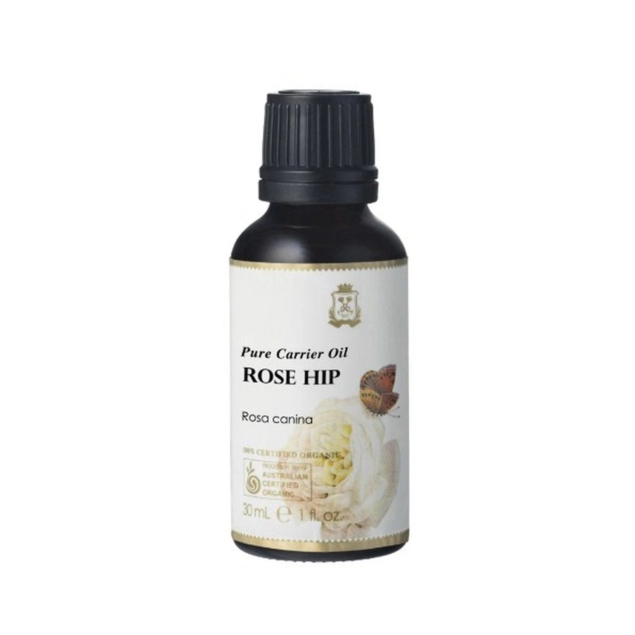 Ausganica 100% Certified Organic Pure Carrier Oil Rose Hip 30ml