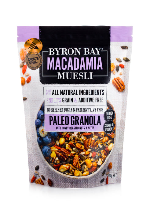 Byron Bay Macadamia Muesli Paleo Granola 450g