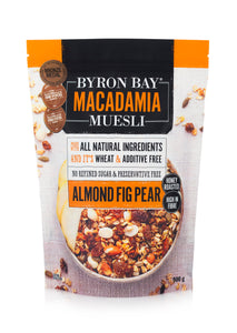 Byron Bay Macadamia Muesli Almond Fig & Pear 900g