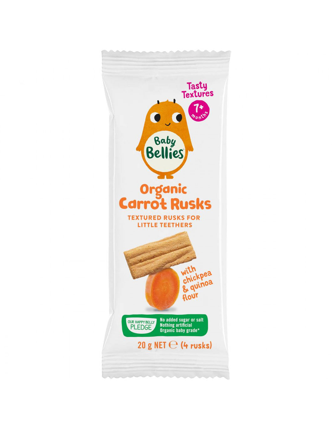 Baby Bellies Carrot Rusks 20g