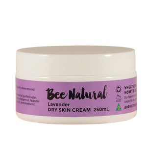 Bee Natural Dry Skin Cream Lavender 250ml