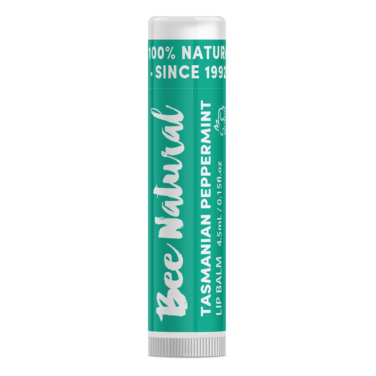 Bee Natural Lip Balm Stick Peppermint 4.5ml