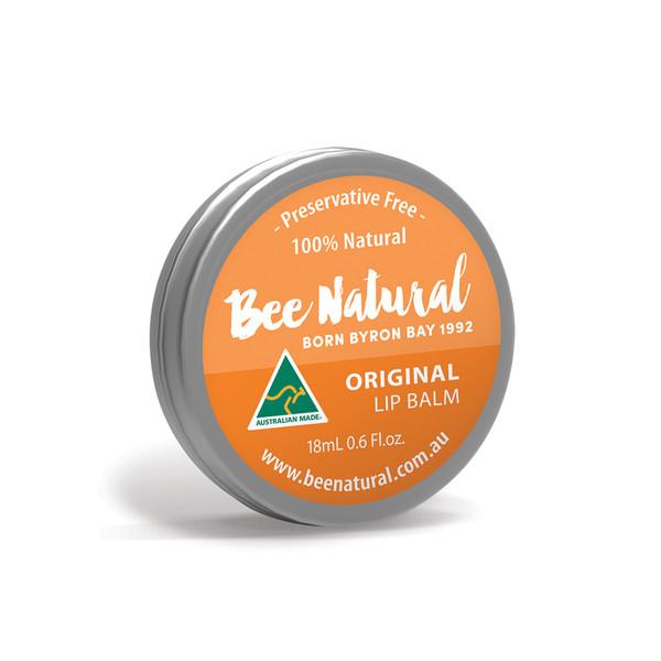 Bee Natural Lip Balm Tin Original 18ml