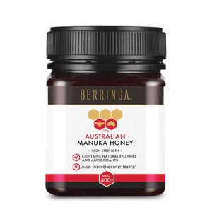 Berringa Australian Manuka Honey High Strength (Mgo 400+) 250g