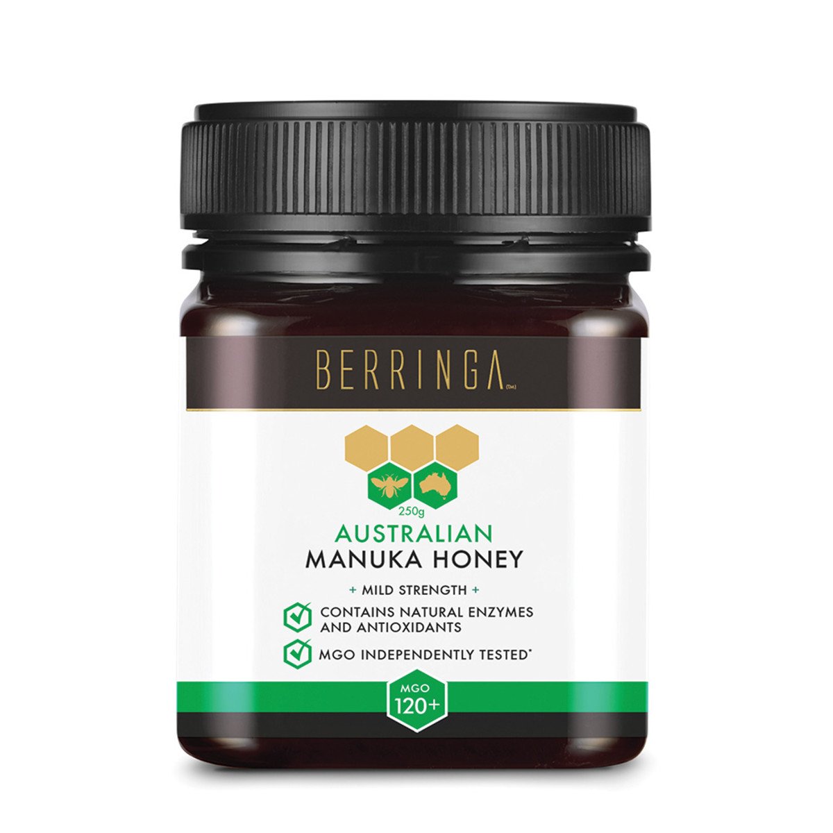 Berringa Australian Manuka Honey Mild Strength (Mgo 120+) 250g