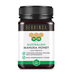 Berringa Australian Manuka Honey Mild Strength (Mgo 120+) 500g