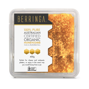 Berringa Australian Pure Organic Honeycomb 400g