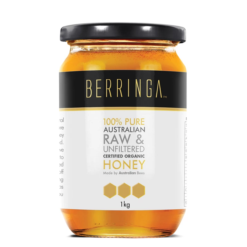 Berringa Eucalyptus Honey Raw Organic 1kg