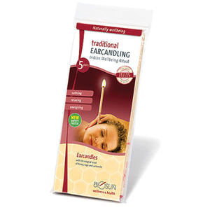 Biosun Ear Candles Traditional Wellbeing Ritual 5 Pairs