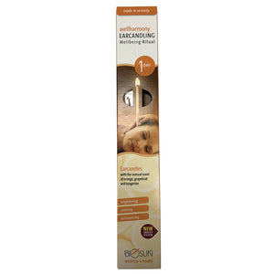 Biosun Ear Candles Wellharmony Ritual Orange & Grapefruit 1 Pair