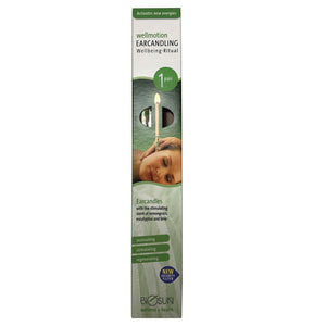 Biosun Ear Candles Wellmotion Ritual Eucalyptus & Lemongrass 1 Pair