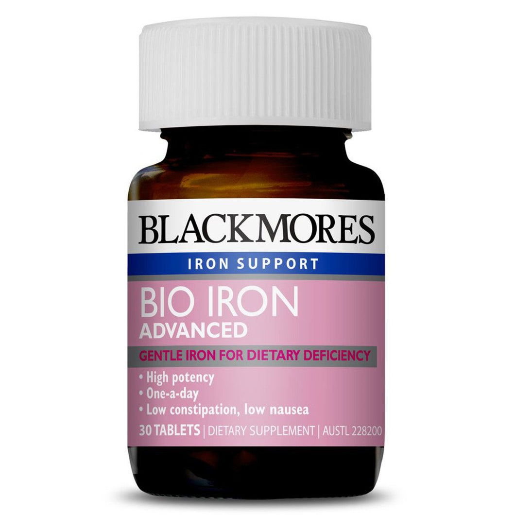 Blackmores Bio Iron Advanced 30 Tablets