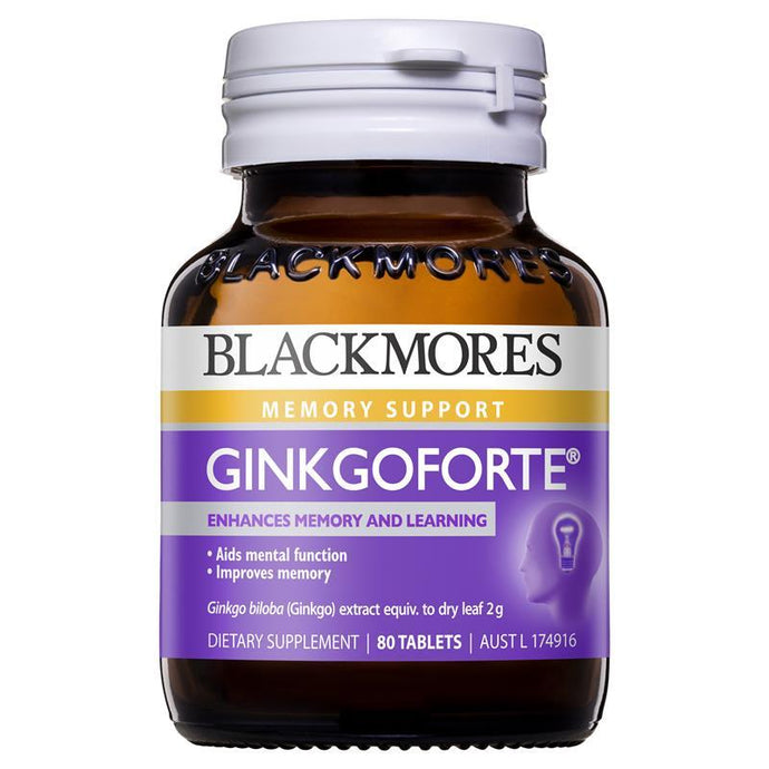 Blackmores Ginkgoforte 80 Tablets