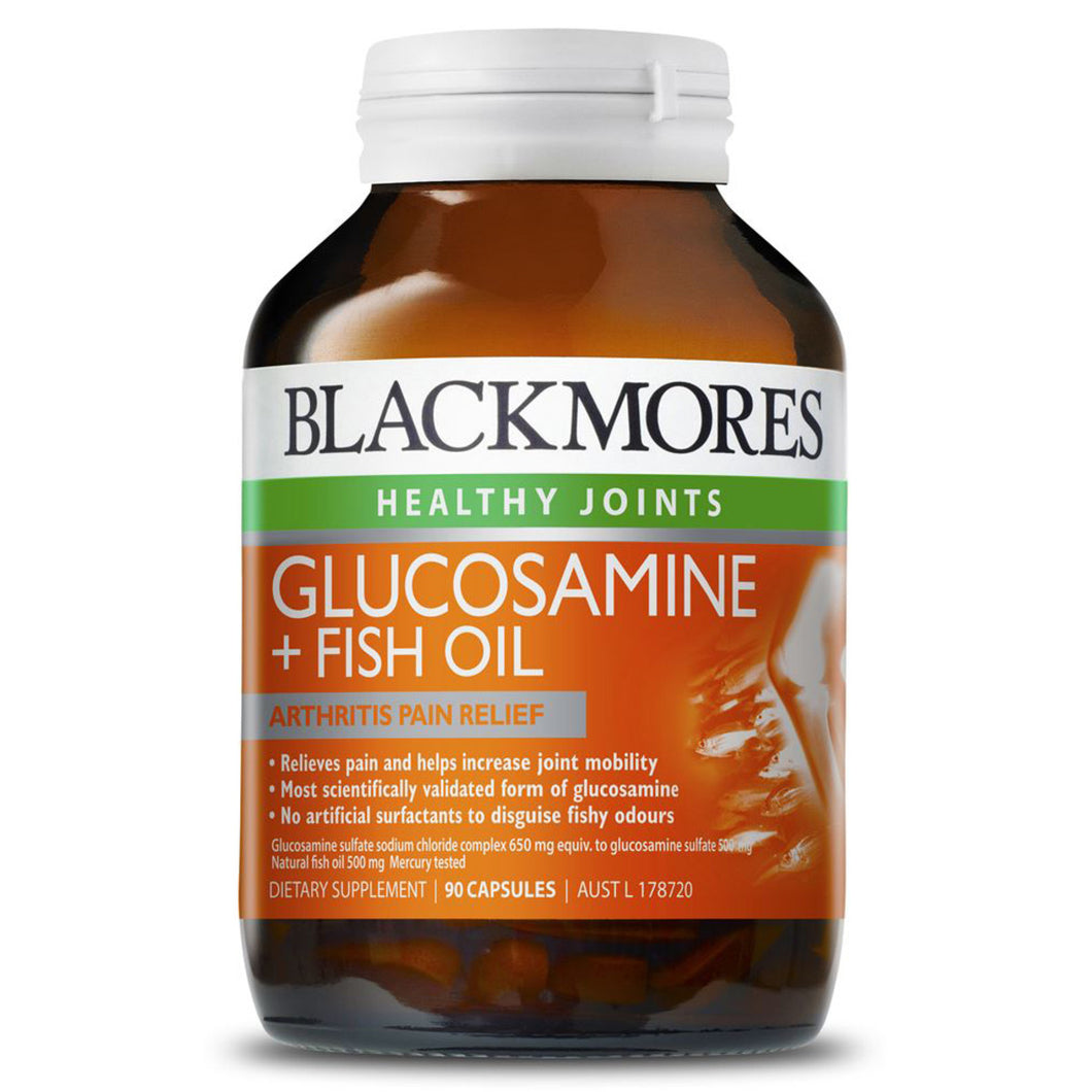 Blackmores Glucosamine + Fish Oil 90 Capsules