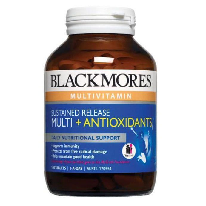 Blackmores Sustained Release Multi & Antioxidants 180 Tablets