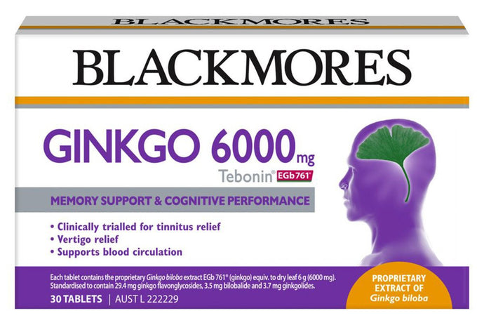 Blackmores Tebonin Egb 761, 30 Tablets