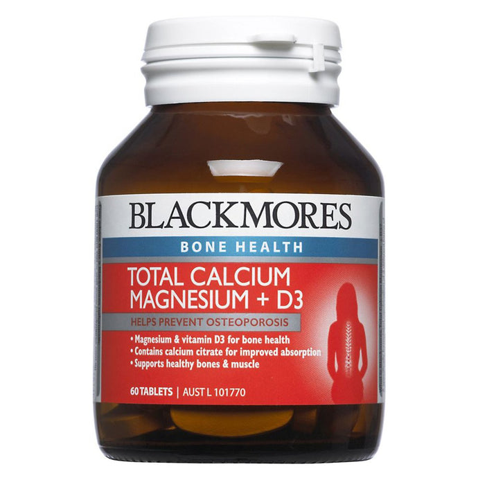 Blackmores Total Calcium And Magnesium 60 Tablets