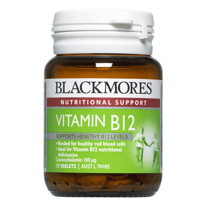 Blackmores Vitamin B12 100Mcg 75 Tablets